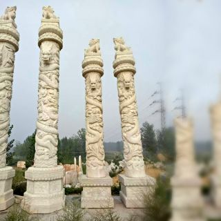 關(guān)于石雕龍柱、盤龍柱的簡(jiǎn)單介紹