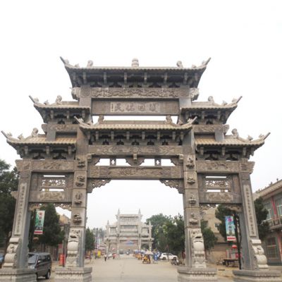 農(nóng)村石牌樓廠家價格和進(jìn)士牌坊修建的意義