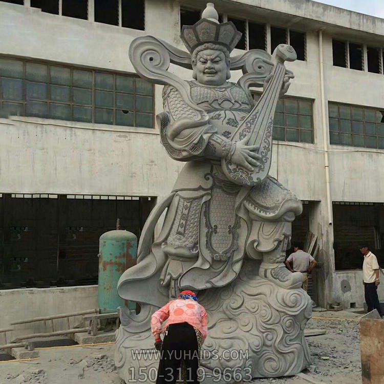 四大天王青石浮雕佛像寺廟景區(qū)廣場擺件雕塑