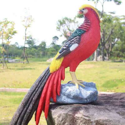 玻璃鋼仿真動物雕塑公園彩繪擺件