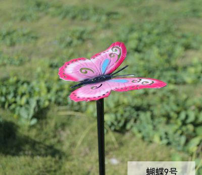 公園不銹鋼創(chuàng)意蝴蝶雕塑